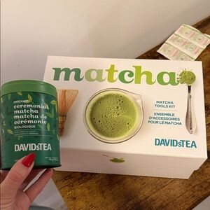 DAVIDsTEA Organic Ceremonial Matcha - Green